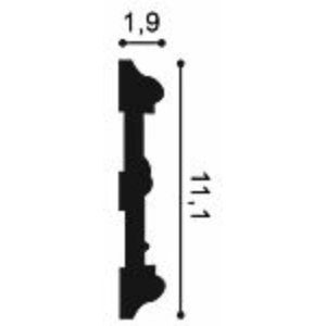Kép 2/5 - Orac Decor P7020 fali elem, 19 x 111 x 2000 mm