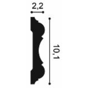 Kép 4/7 - Orac Decor P8040 fali elem, 22 x 101 x 2000 mm