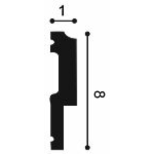 Kép 2/5 - Orac Decor P9900 fali elem, 10 x 80 x 2000 mm