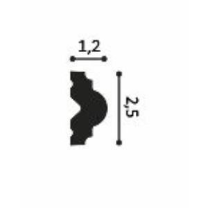 Kép 6/10 - Orac Decor PX103 fali elem, 12 x 25 x 2000 mm
