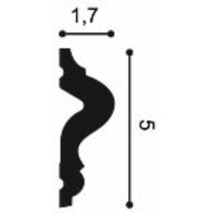 Kép 4/8 - Orac Decor PX175 fali elem, 17 x 50 x 2000 mm
