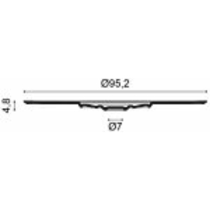 Kép 2/4 - Orac Decor R64 rozetta, 95.2 cm, 952 x 48 x 952 mm