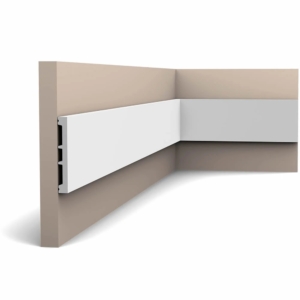 Kép 3/5 - Orac Decor SX163-RAL9003 lábazati díszléc (13 x 101 x 2000 mm)
