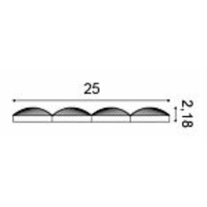 Kép 5/8 - Orac Decor W113 3D Panel, 22 x 250 x 2000 mm