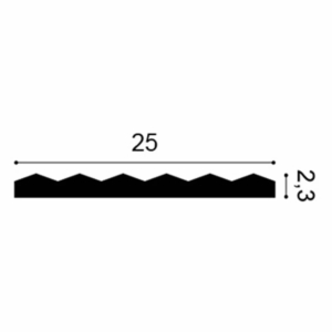 Kép 3/3 - Orac Decor W115 3D falburkolat (23 x 250 x 2000 mm)