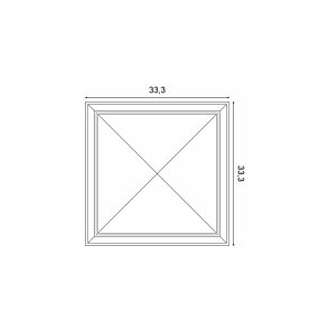 Kép 5/8 - Orac Decor W123 3D Panel, 35 x 333 x 333 mm