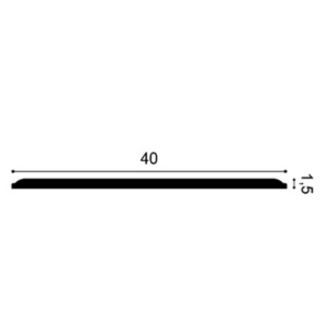 Kép 4/4 - Orac Decor W214F 3D flexibilis falburkolat (15 x 400 x 2000 mm)
