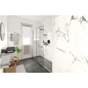 Kép 1/2 - CERAMIN SPC falburkolat 57604 Carrara White, 3 mm, 1180 x 392 mm