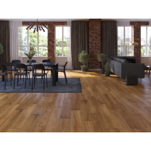 Kép 3/4 - CERAMIN 54639 Innsbruck SPC padlóburkolat, 1290 mm x 203 mm x 4.5 mm, AC6, 2.356 m2