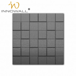 Kép 1/16 - InnoWall műbőr 3D falpanel Collarada 60x60 cm