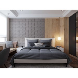 Kép 4/16 - InnoWall műbőr 3D falpanel Collarada 60x60 cm