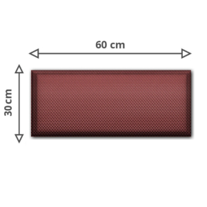 Kép 2/16 - InnoWall műbőr 3D falpanel Cotomaxi 60x30 cm