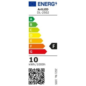 Kép 2/2 - ArtLED 24V COB LED szalag, 10W, 4000K, 324LED, 900 lm, 8 mm, IP20