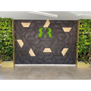 Kép 4/16 - InnoWall műbőr 3D falpanel Escorial 50x25x25x25 cm