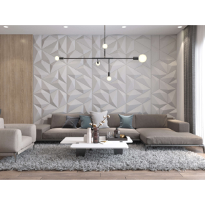 Kép 5/16 - InnoWall műbőr 3D falpanel Escorial 50x25x25x25 cm