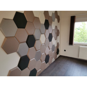 Kép 4/16 - InnoWall műbőr 3D falpanel Estado Ø39.7 cm