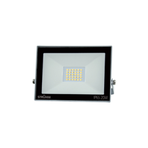 Kép 1/2 - Strühm KROMA LED reflektor 20W, 4500K, 1600 lumen, Fekete, IP65