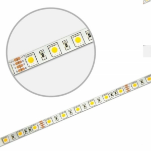 Kép 2/3 - ISOLED SIL RGB LED szalag, 24V, 14.4W, IP66, 60 LED/m, 800 lm, 5 méter