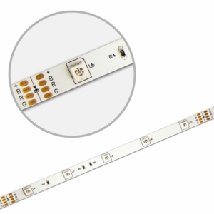 Kép 2/3 - ISOLED SIL flexibilis LED szalag, 24V, 7.2W, IP20, 30 LED/m, 350 lm, 5 méter