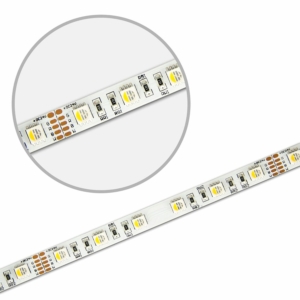 Kép 2/5 - ISOLED SIL flexibilis LED szalag, 24V, 19W, IP20, RGB+6200K, 60 LED/m, 1050 lm, 5 méter