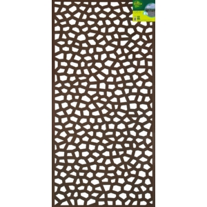 Kép 2/10 - Nortene Térelválasztó panel - dekorpanel Mosaic (100x200 cm) barna