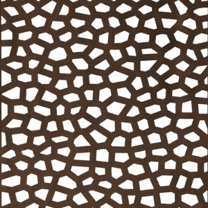 Kép 4/10 - Nortene Térelválasztó panel - dekorpanel Mosaic (100x200 cm) barna