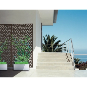 Kép 6/10 - Nortene Térelválasztó panel - dekorpanel Mosaic (100x200 cm) barna