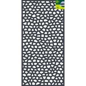 Kép 2/13 - Nortene Térelválasztó panel - dekorpanel Mosaic (100x200 cm) szürke