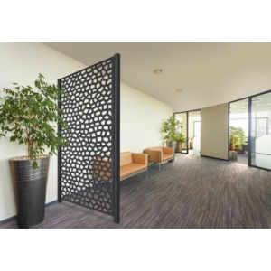 Kép 7/13 - Nortene Térelválasztó panel - dekorpanel Mosaic (100x200 cm) szürke