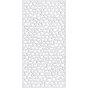 Kép 3/9 - Nortene Térelválasztó panel - dekorpanel Mosaic (100x200 cm) fehér