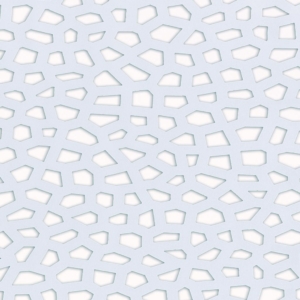 Kép 4/9 - Nortene Térelválasztó panel - dekorpanel Mosaic (100x200 cm) fehér