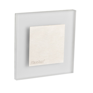 Kép 1/6 - Kanlux APUS LED lépcsővilágító lámpa acél, 12 V, 0.8 W, 3000K, 13 lumen