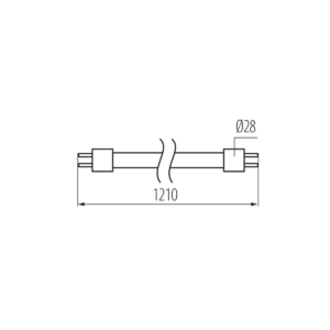 Kép 3/5 - Kanlux LED fénycső T8, 120 cm, 18 W, 4000K, 2520 lm, BULK