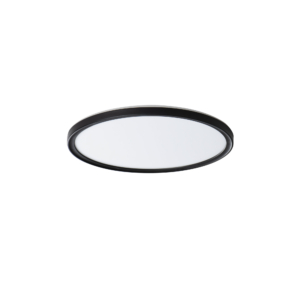 Kép 1/4 - Kanlux AZPO LED mennyezeti lámpa kör, 11.8W, 4000K, 1260 lm, IP54, 22.5 cm, fekete