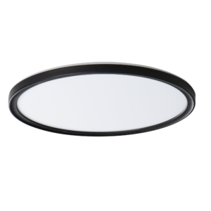Kép 1/4 - Kanlux AZPO LED mennyezeti lámpa kör, 22W, 4000K, 2000 lm, IP54, 42 cm, fekete
