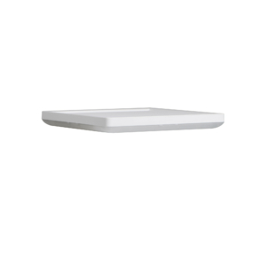 Kép 4/5 - Kanlux AZPO LED mennyezeti lámpa négyzet, 12.3W, 4000K, 1130 lm, IP54, 22.5 cm, fehér