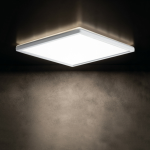 Kép 2/5 - Kanlux AZPO LED mennyezeti lámpa négyzet, 17.5W, 4000K, 1750 lm, IP54, 30 cm, fehér