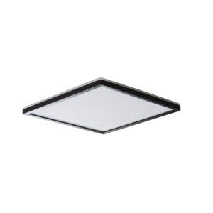 Kép 1/5 - Kanlux AZPO LED mennyezeti lámpa négyzet, 17.5W, 4000K, 1750 lm, IP54, 30 cm, fekete