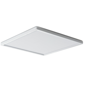 Kép 1/4 - Kanlux AZPO LED mennyezeti lámpa négyzet, 22W, 4000K, 2350 lm, IP54, 42 cm, fehér