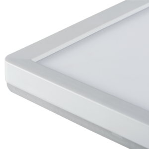 Kép 3/4 - Kanlux AZPO LED mennyezeti lámpa négyzet, 22W, 4000K, 2350 lm, IP54, 42 cm, fehér