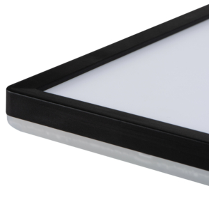 Kép 3/4 - Kanlux AZPO LED mennyezeti lámpa négyzet, 22W, 4000K, 2350 lm, IP54, 42 cm, fekete