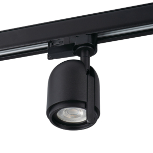 Kép 2/6 - Kanlux ATL3 ACORD sínes lámpatest 10W, GU10, fekete