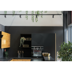 Kép 4/6 - Kanlux ATL5 ACORD sínes lámpatest 10W, GU10, fekete