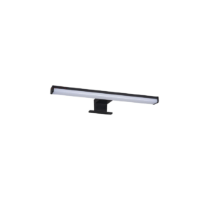 Kép 1/4 - Kanlux Astim LED tükörmegvilágító lámpa, 8 W, fekete, 4000K, 550 lumen, 40 cm