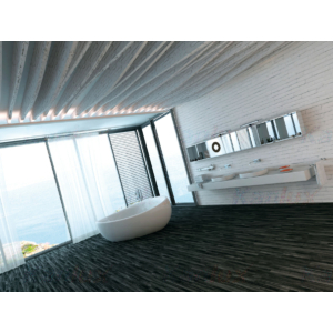 Kép 3/4 - Kanlux Astim LED tükörmegvilágító lámpa, 8 W, fekete, 4000K, 550 lumen, 40 cm
