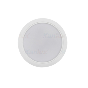 Kép 1/3 - Kanlux TAVO beépíthető mini LED panel, 18W, 4000K, 1900 lm, IP44, kör, fehér