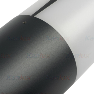 Kép 6/9 - Kanlux PRESO kültéri állólámpa grafit, E27, 10W, IP44, 30 cm