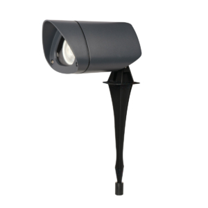 Kép 3/8 - Kanlux VORA leszúrható kültéri lámpa grafit, GU10, 7W, IP44, 29.4 cm