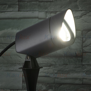 Kép 6/8 - Kanlux VORA leszúrható kültéri lámpa grafit, GU10, 7W, IP44, 29.4 cm