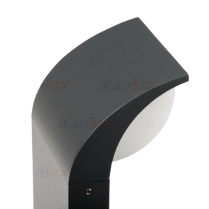 Kép 2/10 - Kanlux ABETE LED kültéri állólámpa fekete, 7W, 4000K, 540 lm, IP44, 80 cm